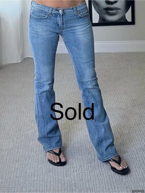 Vintage y2k Vigoss Light Blue Bootcut Jeans